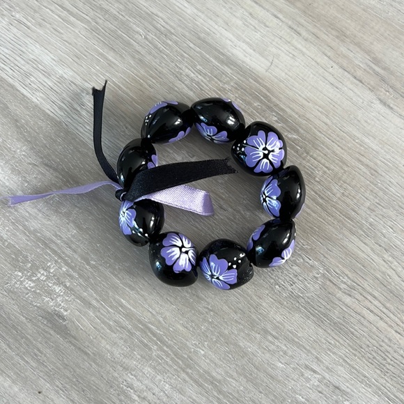 Jewelry - Authentic from Hawaii Kukui Nut Bracelet Purple